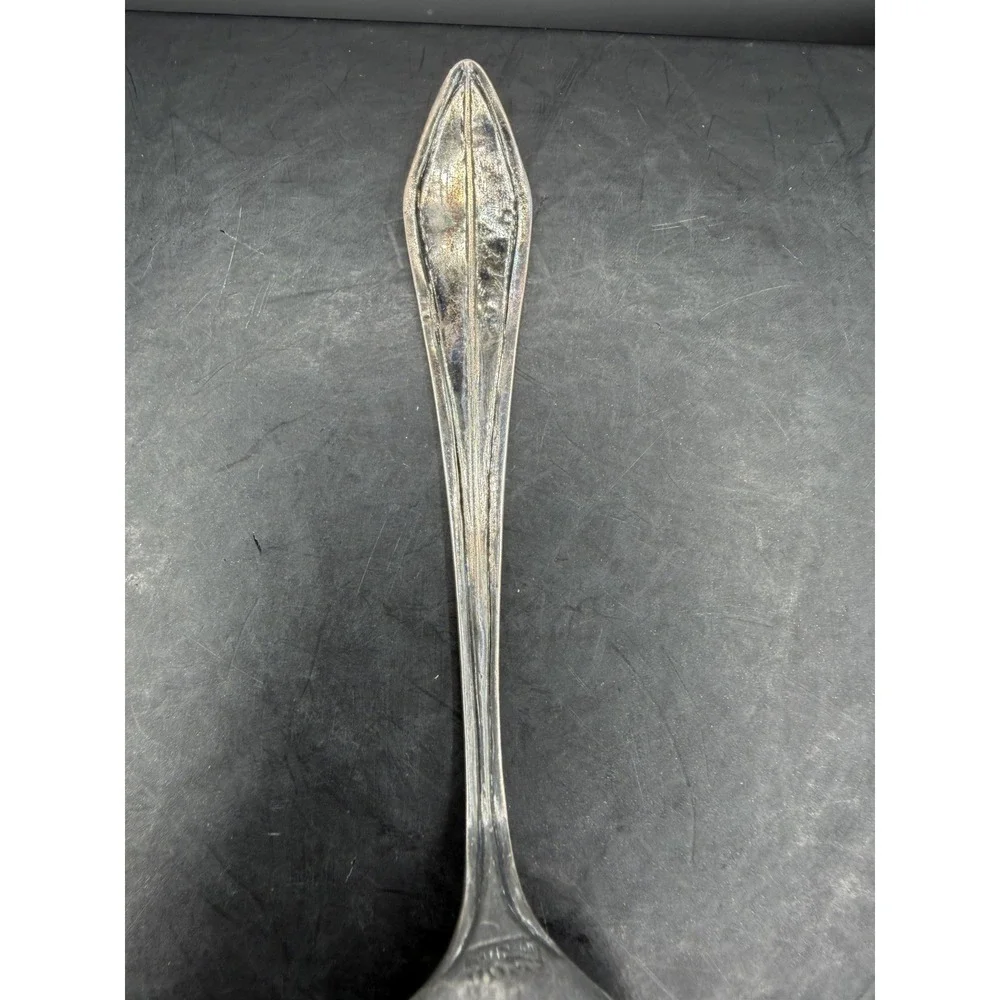 🥄✨ Rare Antique Chinese Silver Spoon – Guide Commemorative Mark 